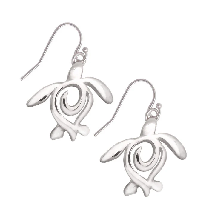 Ocean Traveler Silver Sea Turtle Necklace - Image 6