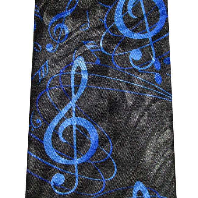 Musical Blues Music Necktie - Image 2