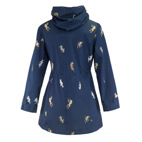 Cats & Dogs Navy Raincoat by Galleria - Image 2