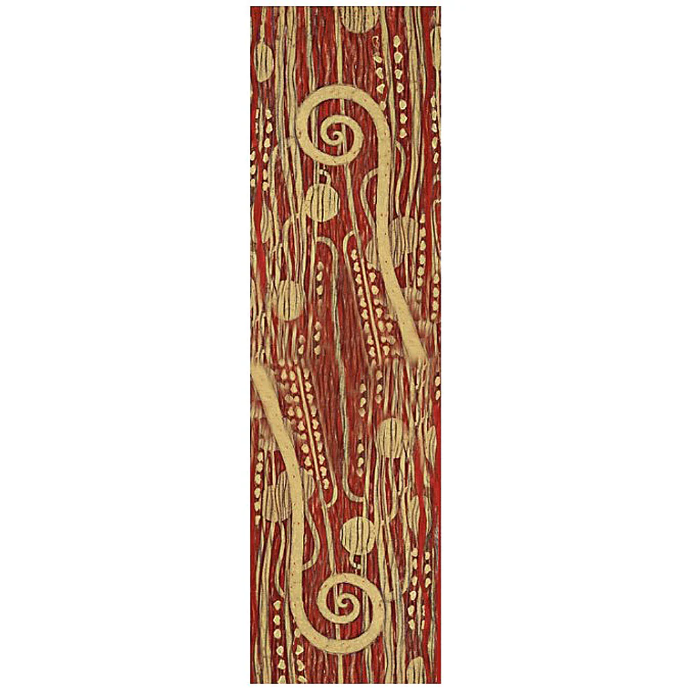 Klimt Hygieia Red Dress Art Scarf - Image 2