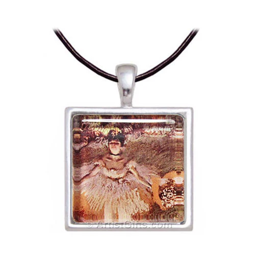 Degas Ballet Dancer Necklace - Image 2