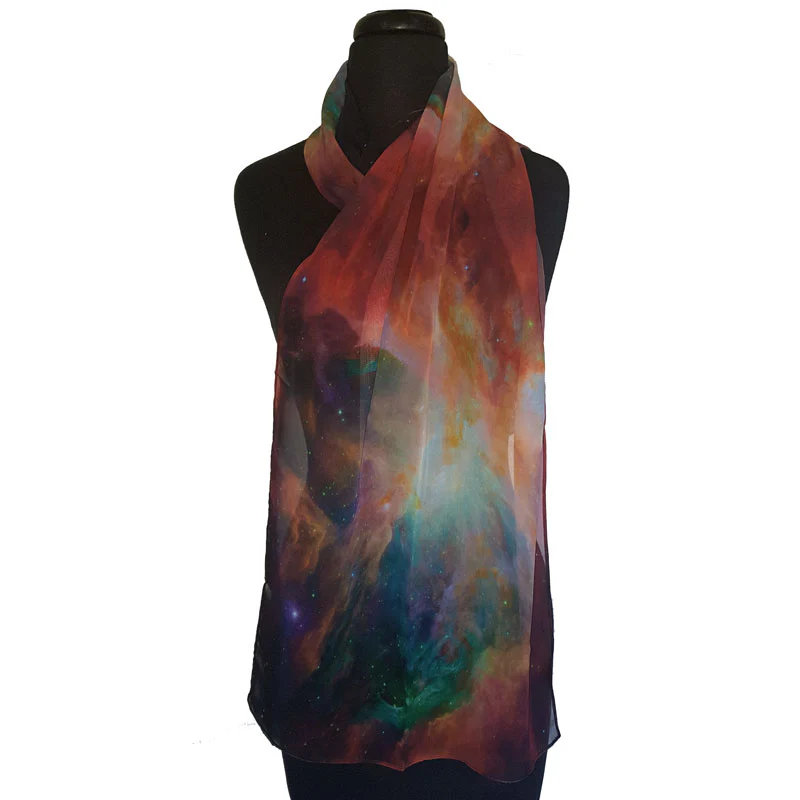 Hubble Art Scarf by Breeke & Co - Image 3