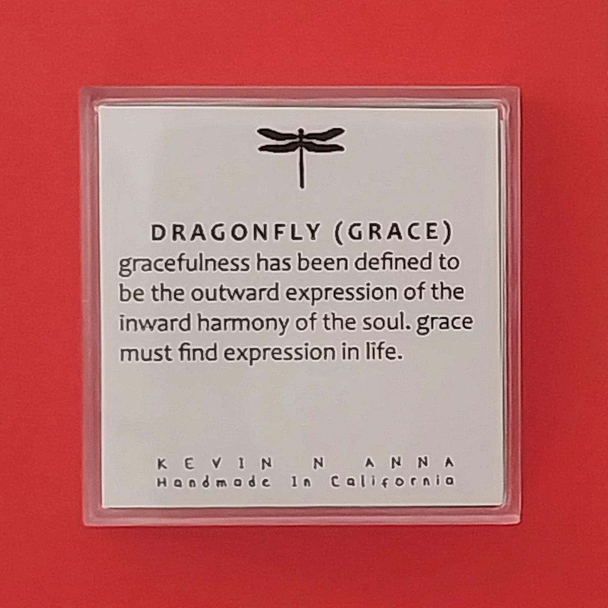 Inspirational Silver Dragonfly Necklace - Image 4