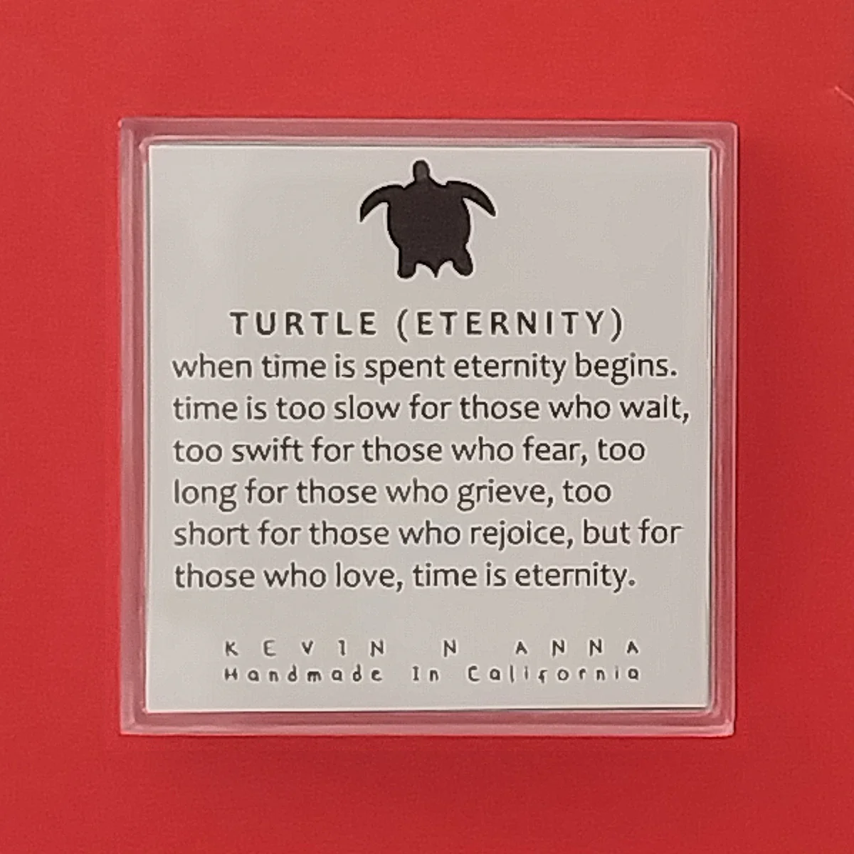 Inspirational Sterling Silver Sea Turtle Necklace - Image 4