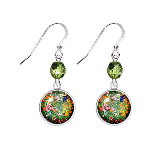 Klimt Flower Garden Necklace - Image 4