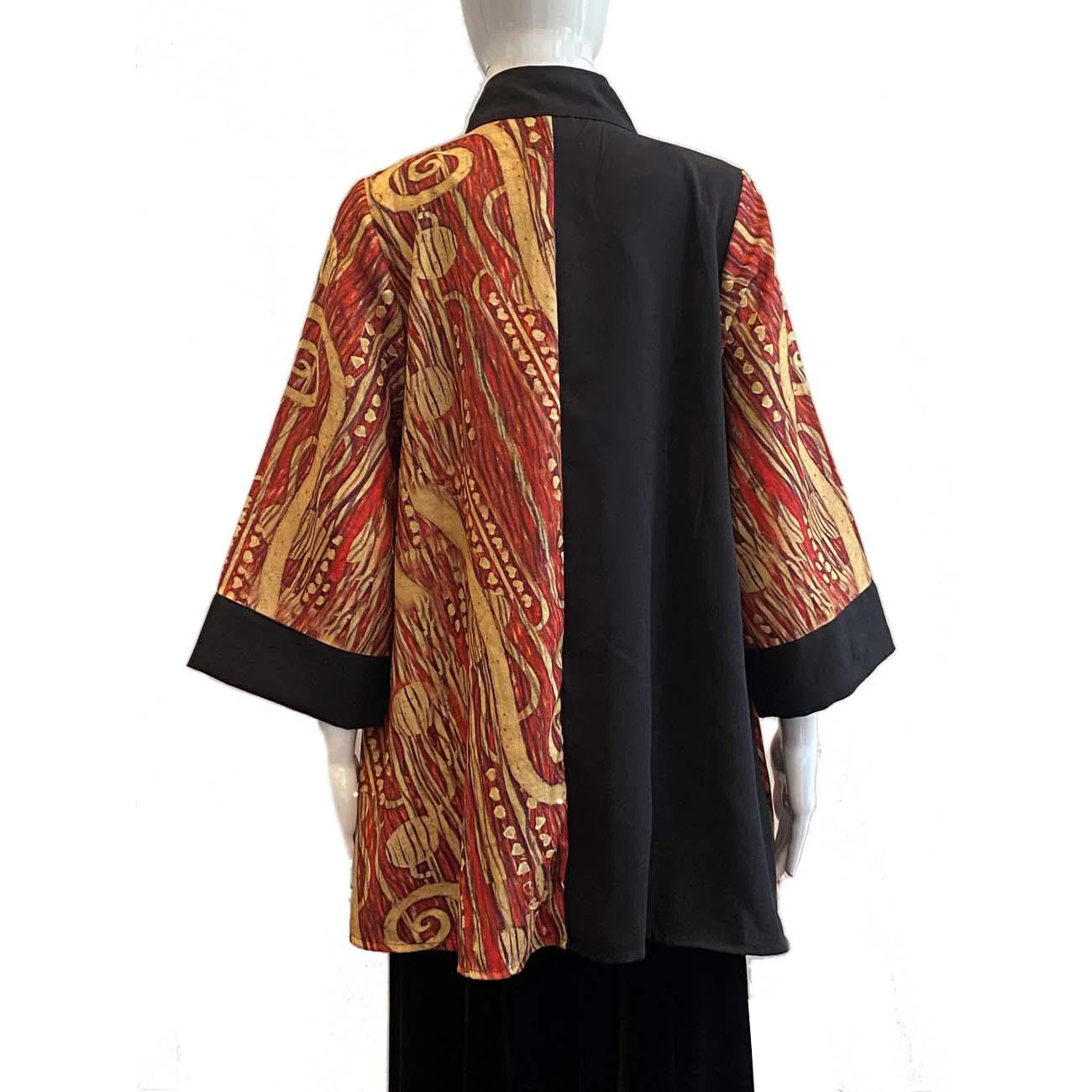 Klimt Hygieia Red Dress Art Swing Top - Image 3
