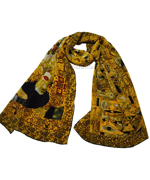 Klimt Portrait of Adele Silk Scarf