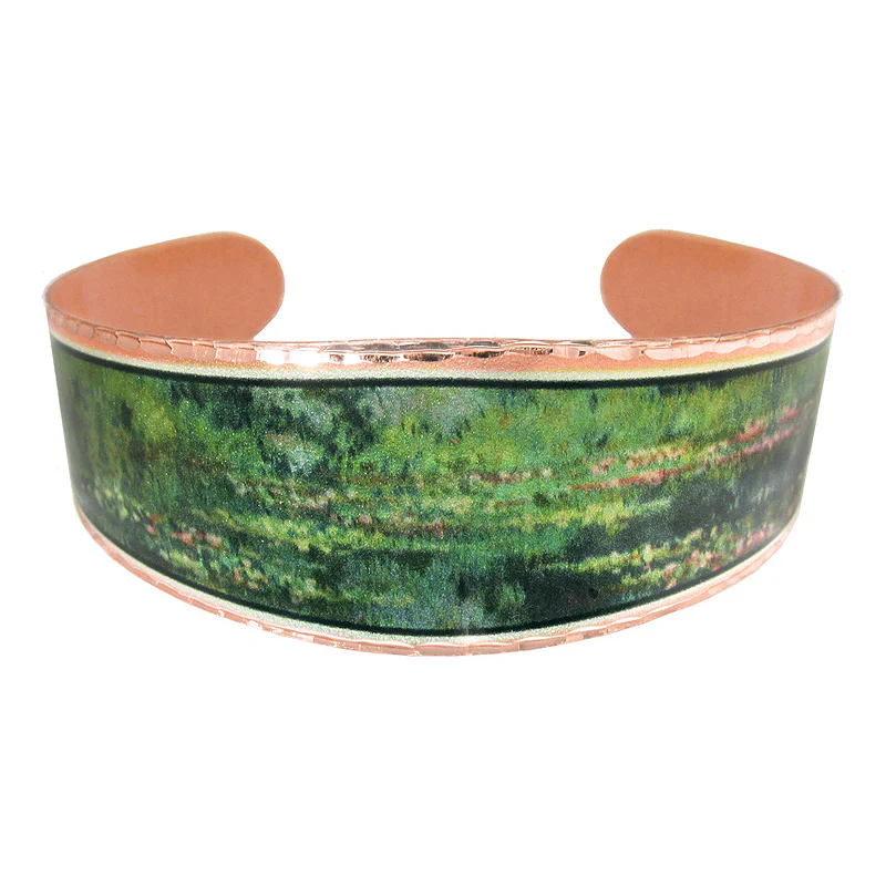 Monet Water Lilies Limited Edition Long Earrings - Image 3