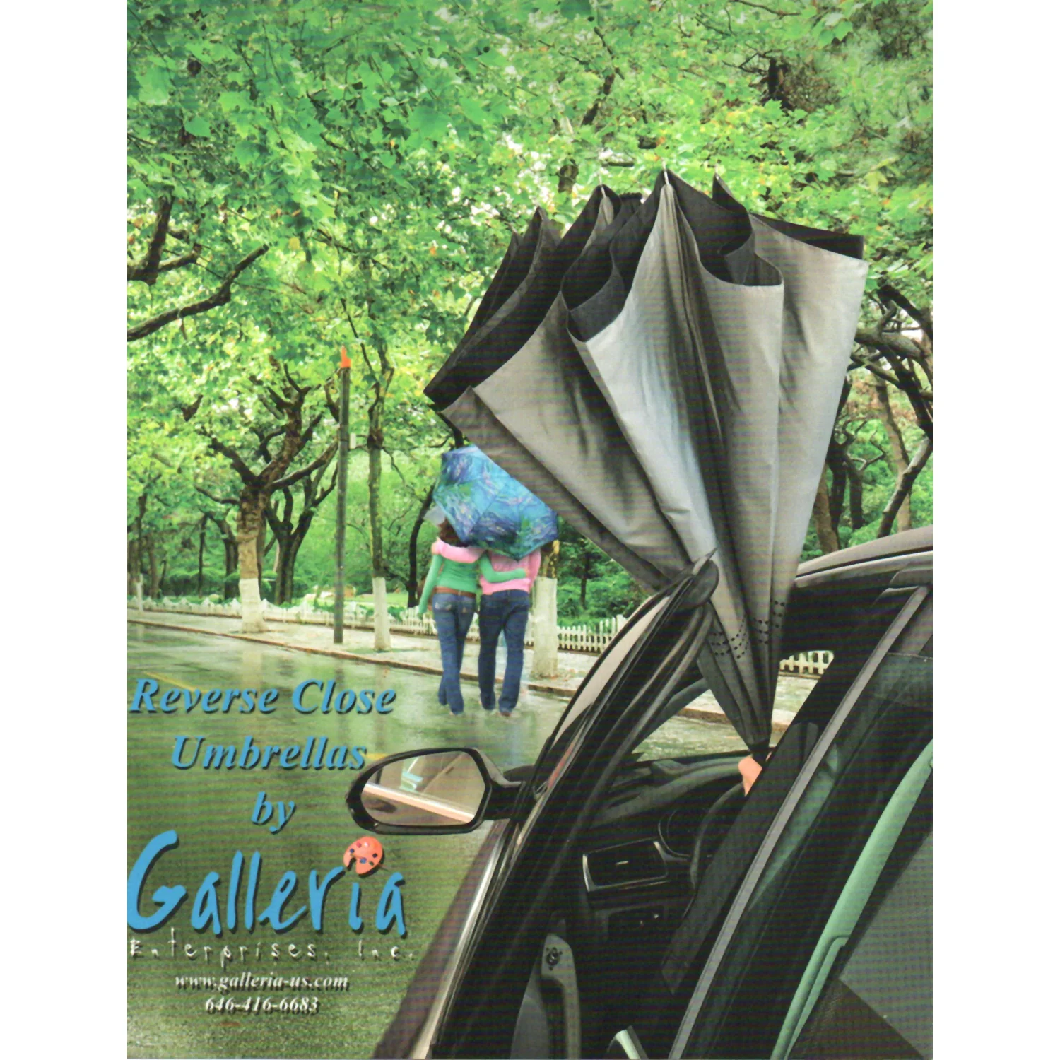 Van Gogh Irises Premium Art Umbrella - Image 4