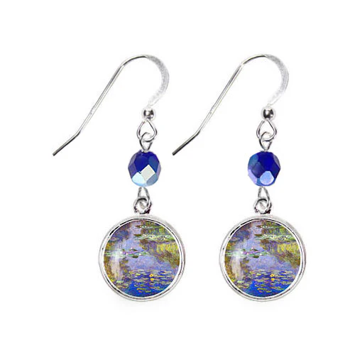 Monet Reflections Art Necklace - Image 3