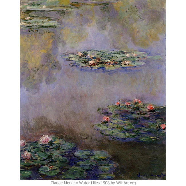 Monet 1908 Water Lilies Necklace - Image 3