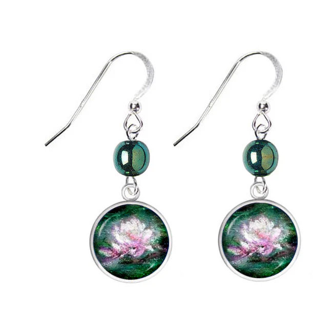 Monet 1905 Water Lily Earrings