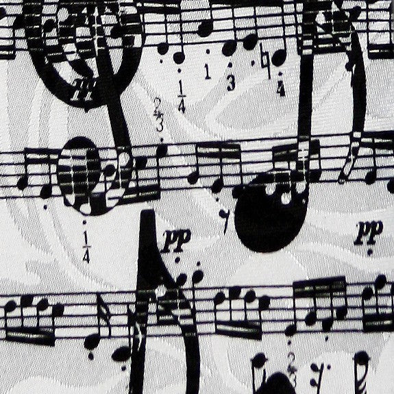 Music Notes Necktie - Image 3