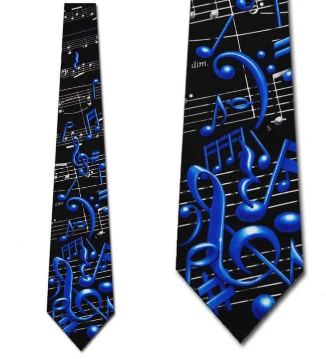 Music Theme Necktie - Image 2