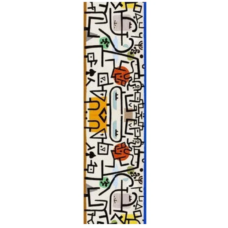 Paul Klee Rich Harbour Chiffon Art Scarf - Image 2