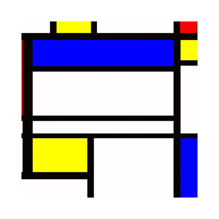 Abstract Art Piet Mondrian Necktie - Image 2