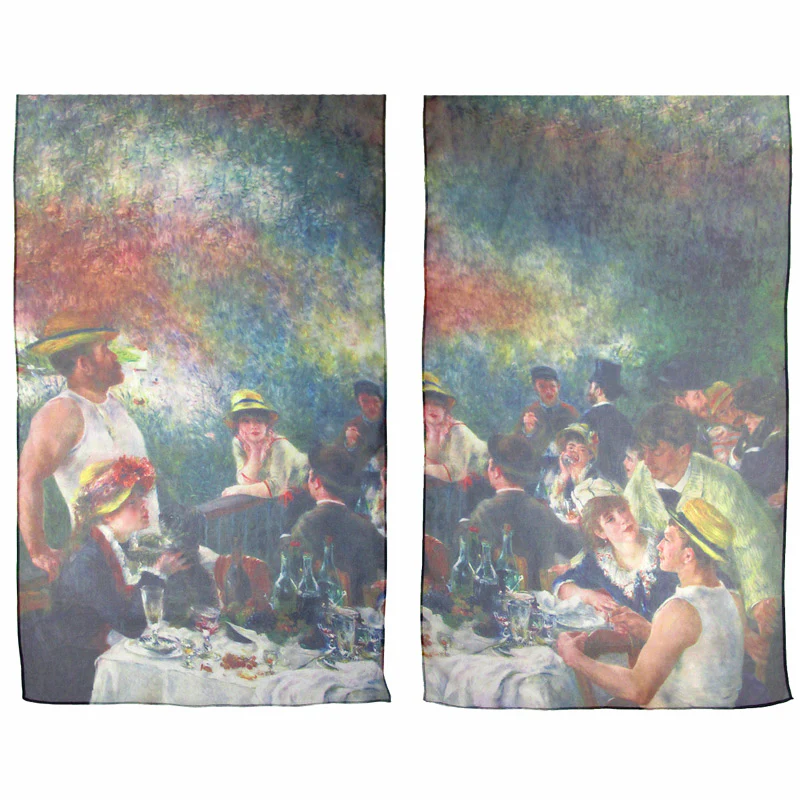 Renoir Luncheon of the Boating Party Scarf - Image 2