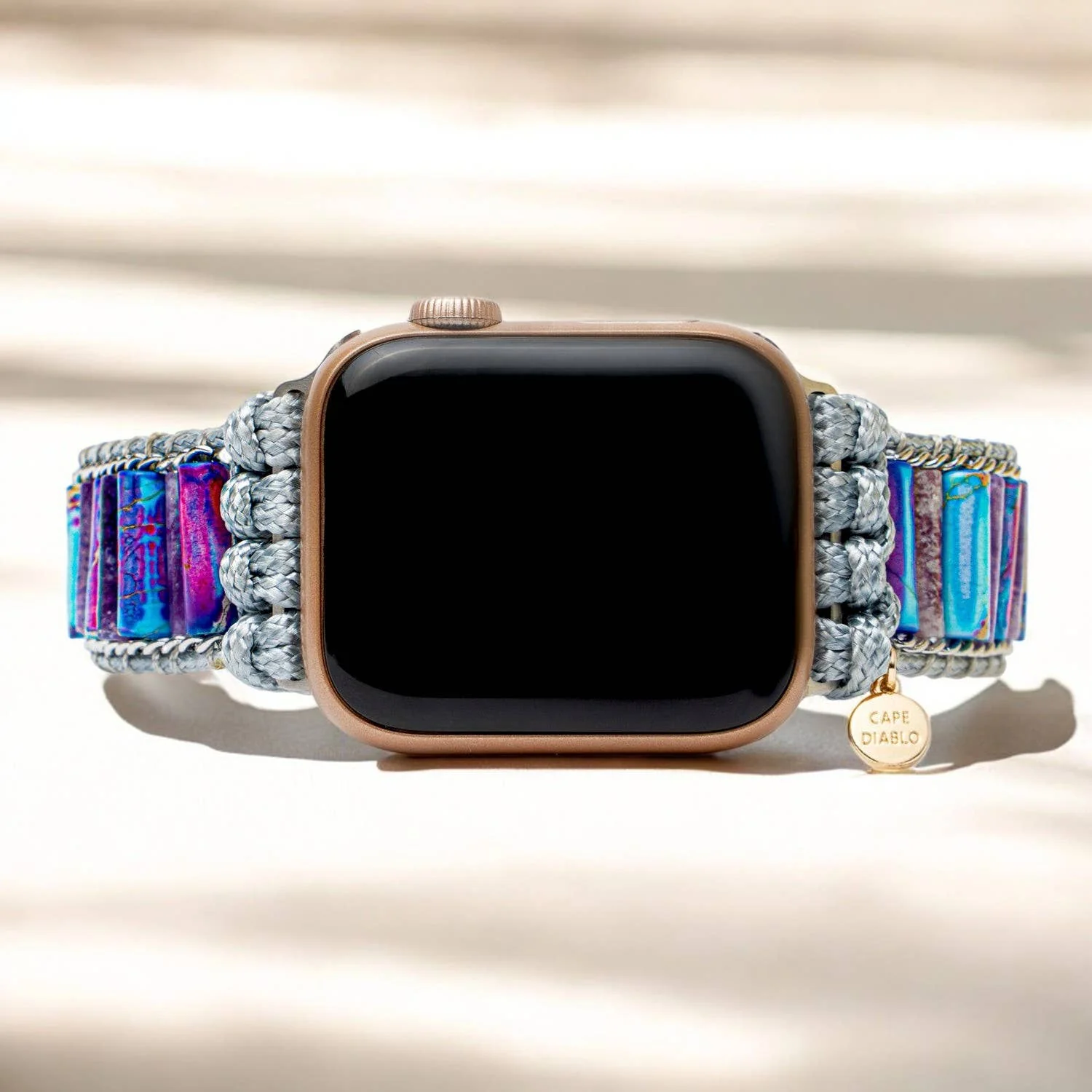 Serene Imperial Jasper Apple Watch Strap - Image 3