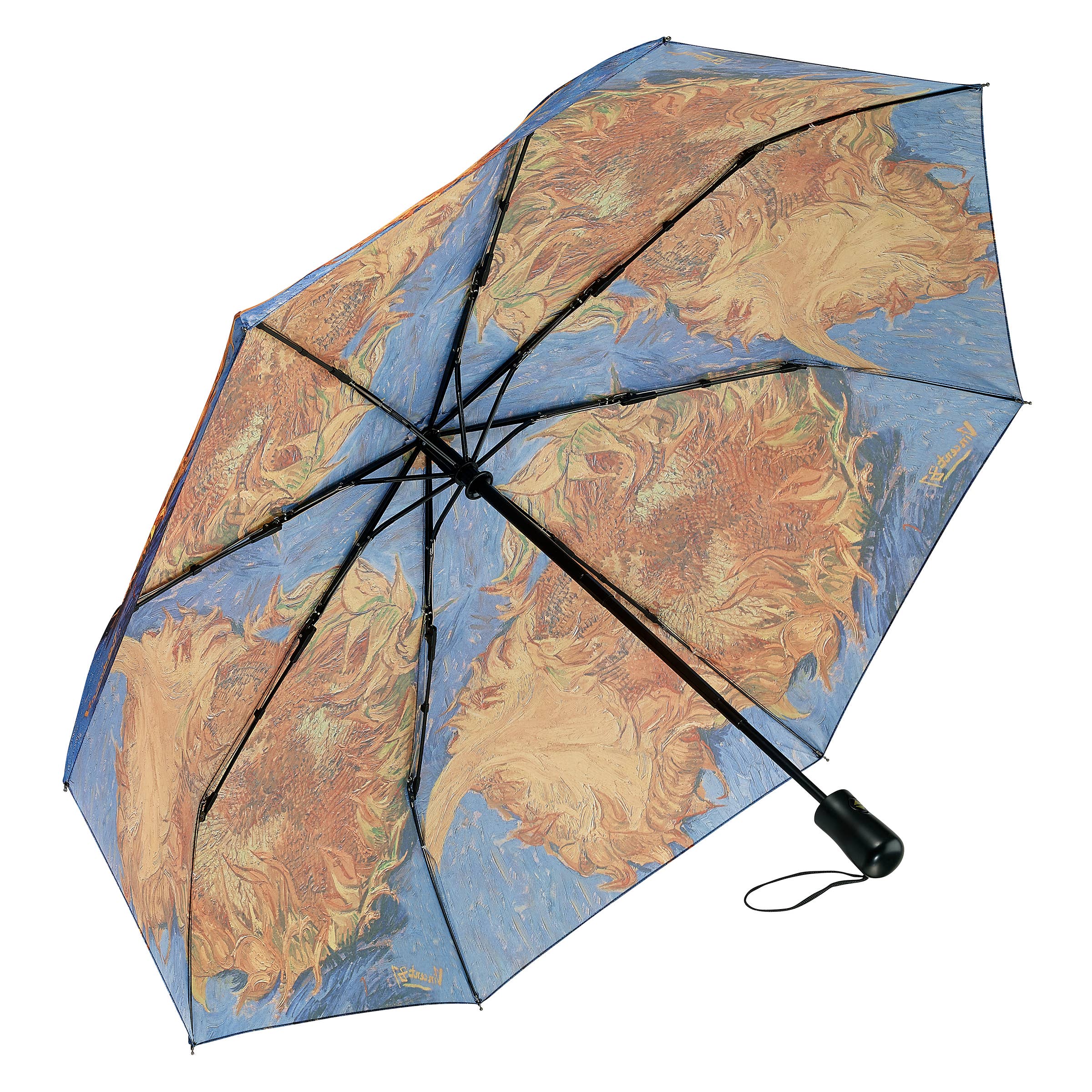 Van Gogh Sunflower Folding Umbrella - Image 3