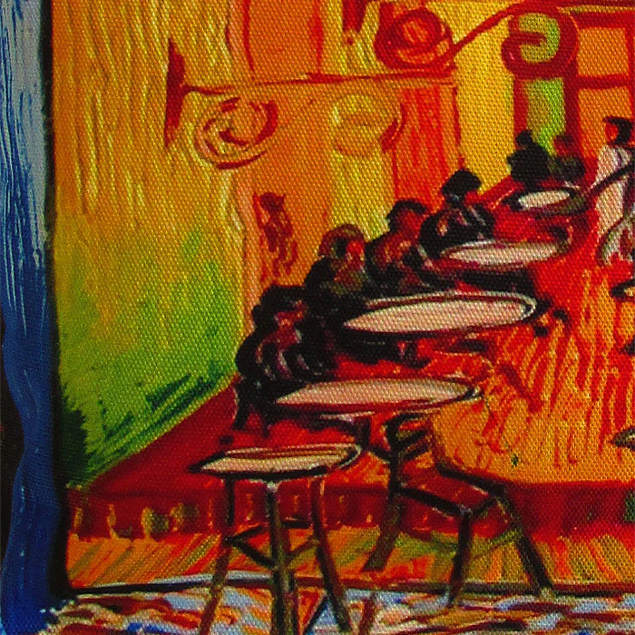 Van Gogh Cafe Tote Bag - Image 3