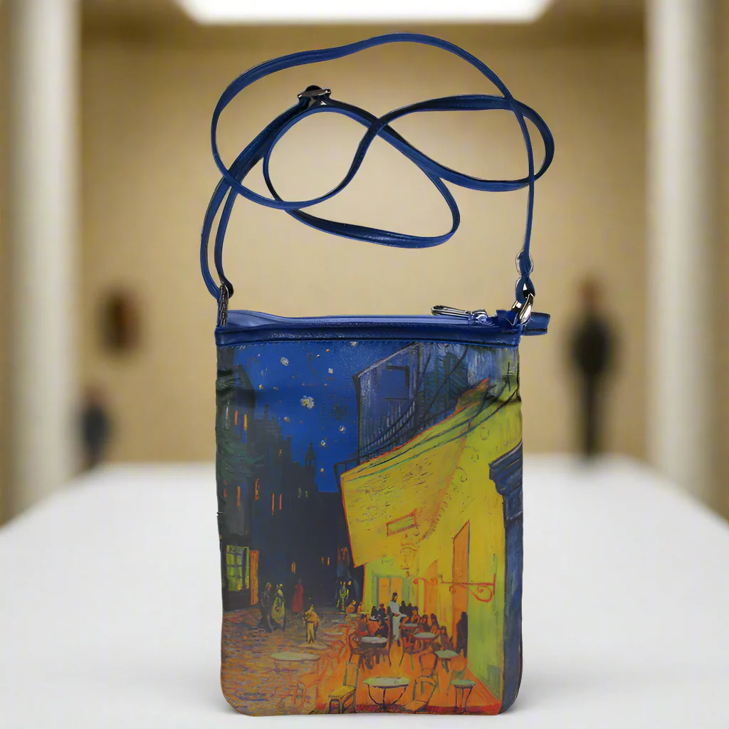 Van Gogh Cafe Art Hipster Bag