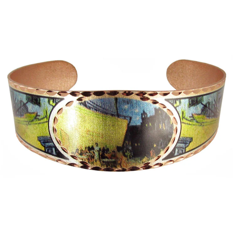 Van Gogh Cafe Earrings - Image 2