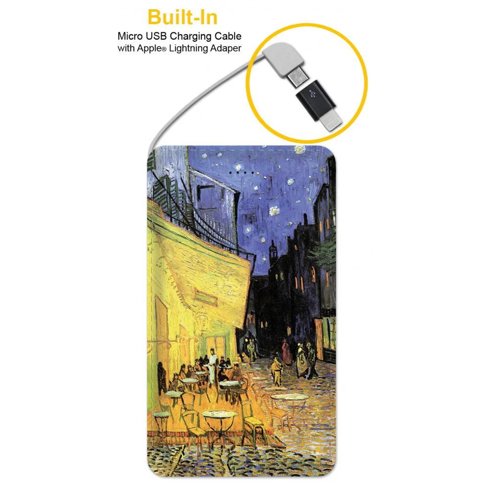 Van Gogh Cafe Portable Power Bank - Image 2