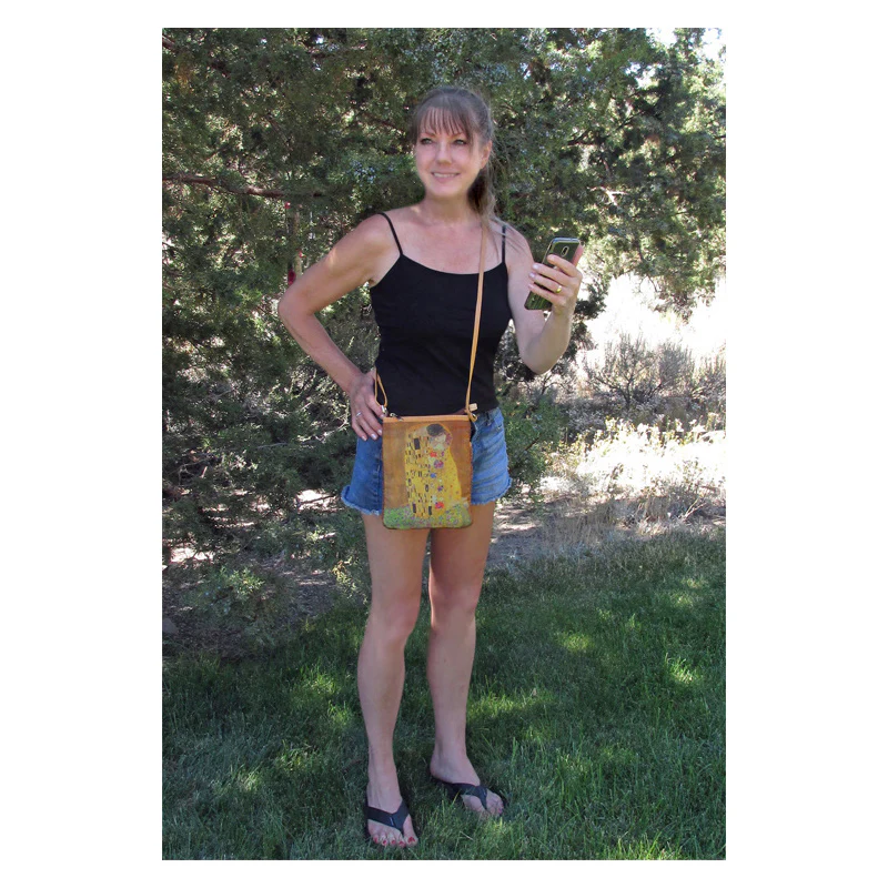 Monet Japanese Bridge Hipster Bag - Image 3